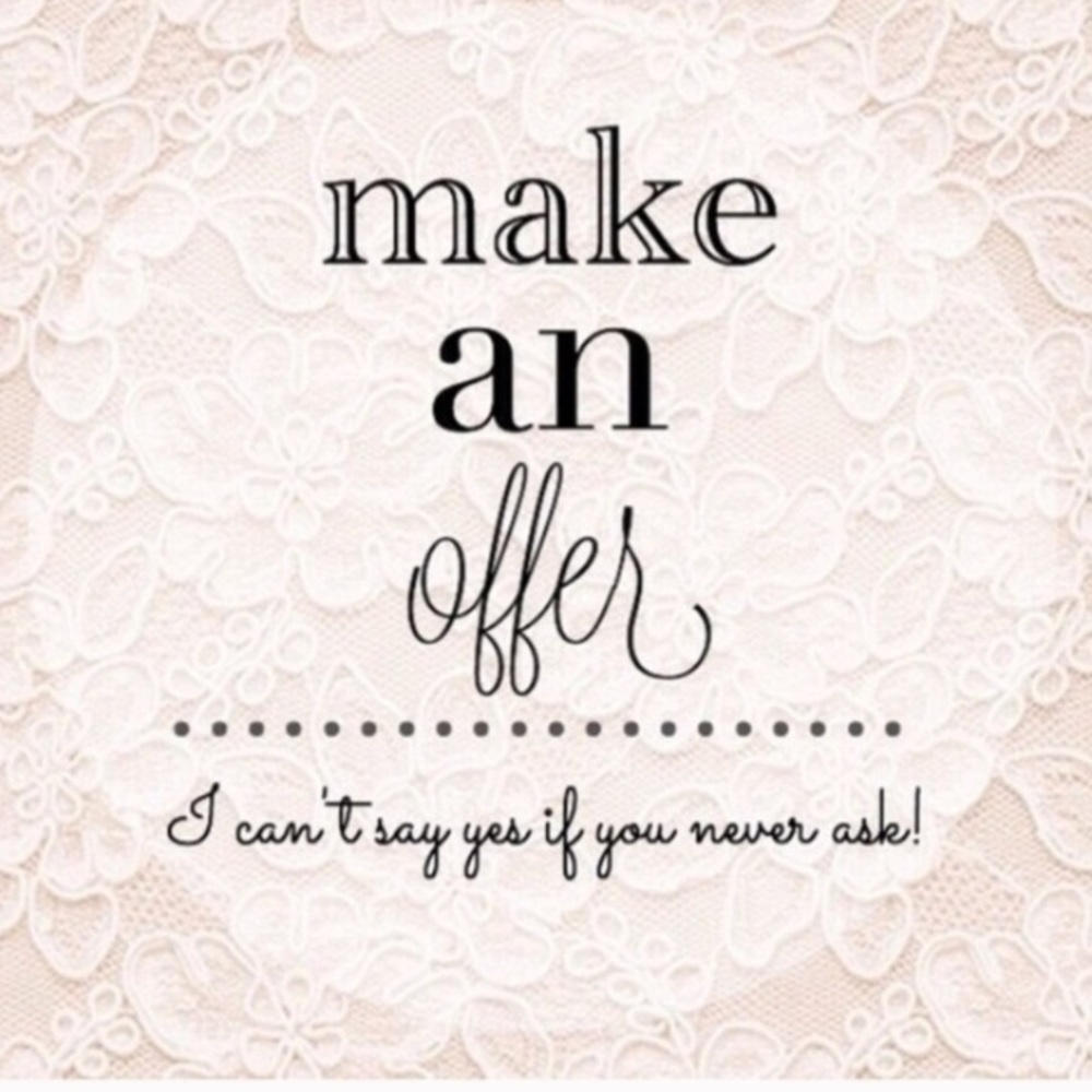 Make me an offer!