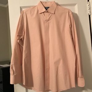 Polo by Ralph Lauren Men’s Orange Dress Shirt