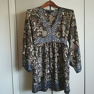 Express Design Studio Silk Kimono Blouse