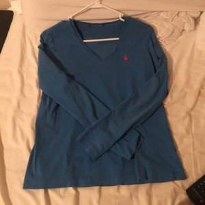 Blue Ralph Lauren tee