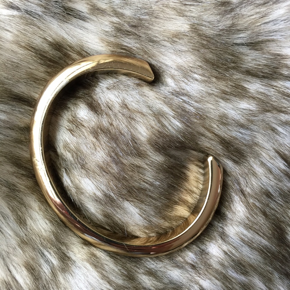 Gold cuff