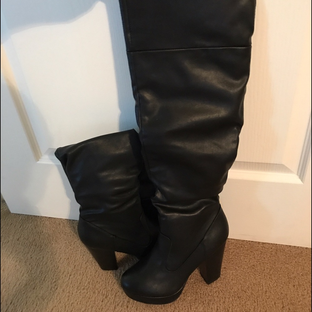 Over the knee boots