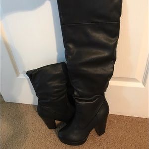 Over the knee boots