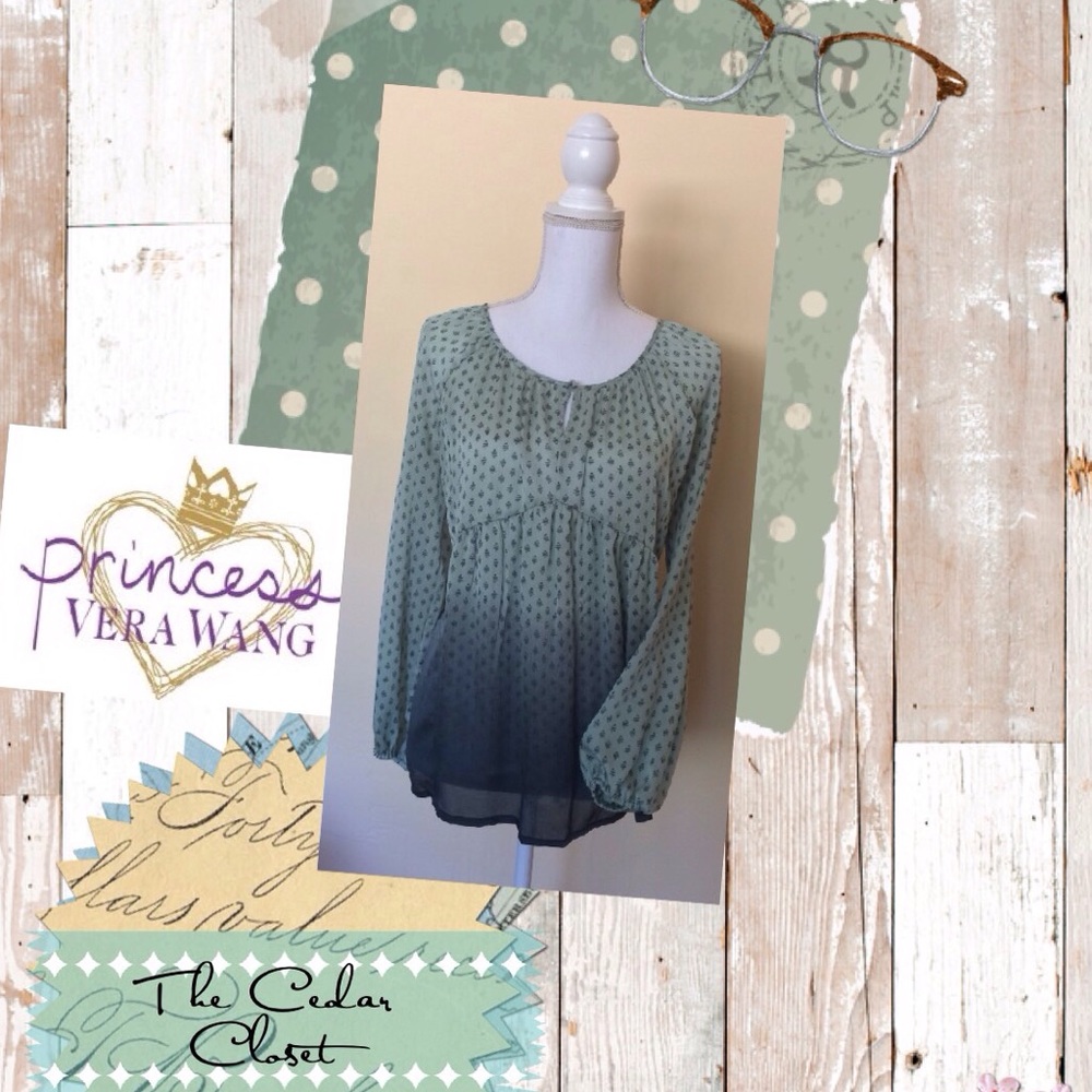 VERA WANG PRINCESS Blouse top M