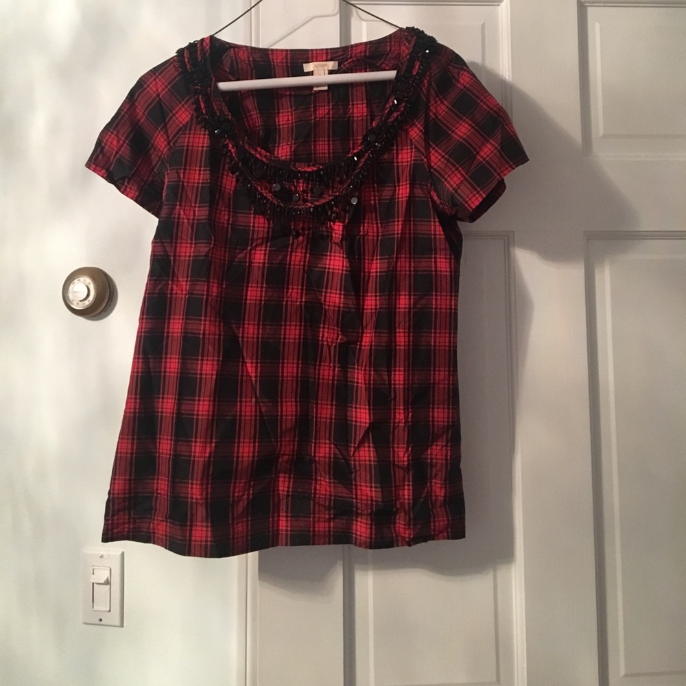 J crew Sz 2 holiday top