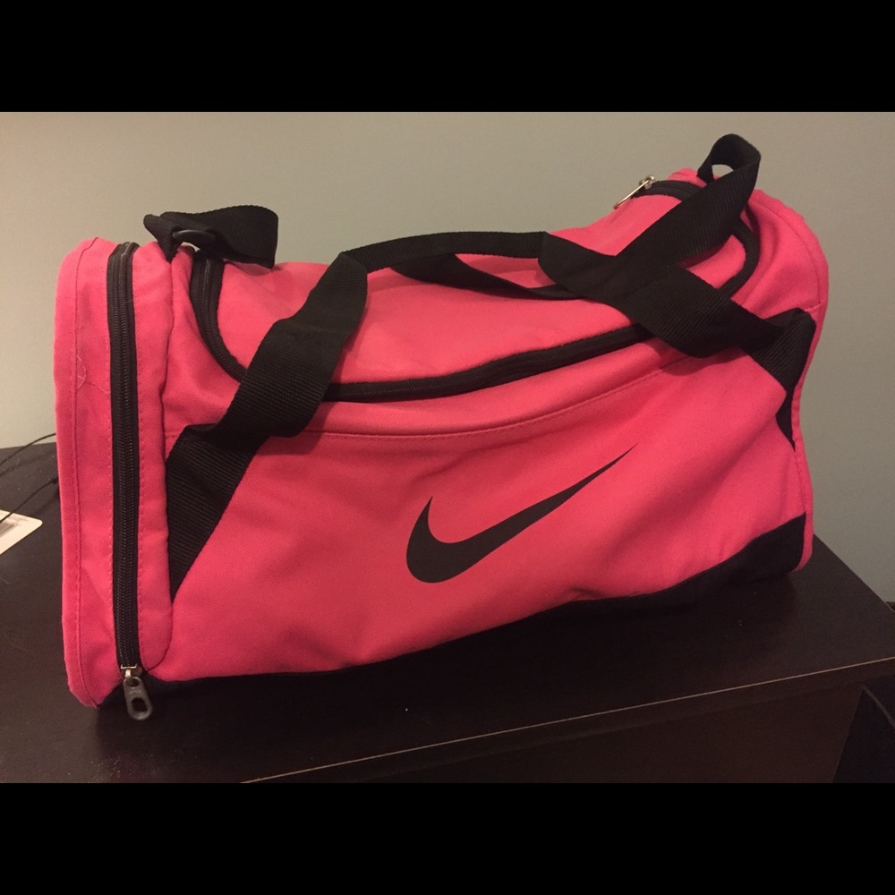 Nike Pink Duffle Gym Bag