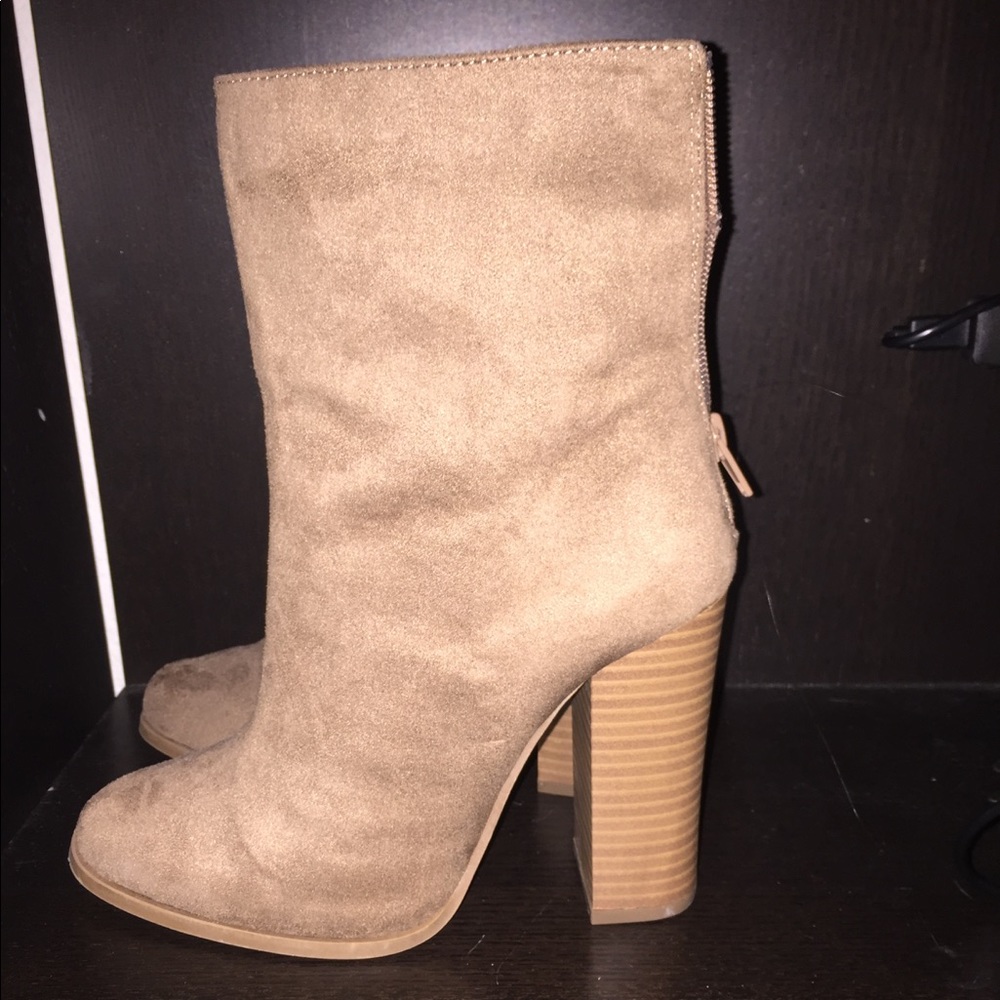Taupe Booties