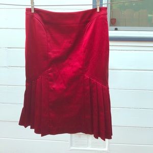 Ruby red Skirt for sale!