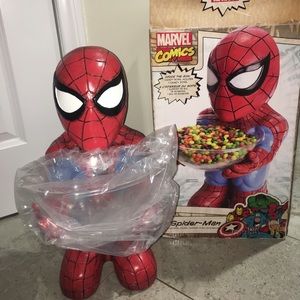 Spider-Man candy blow holder