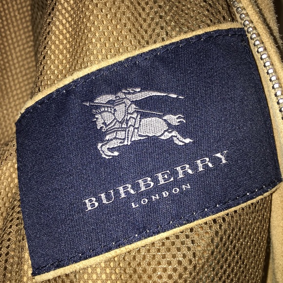 Burberry Zippered Suede Jacket / Blazer - Picture 5 of 8