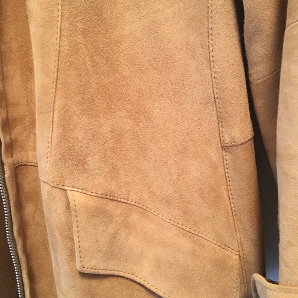 Burberry Zippered Suede Jacket / Blazer - Picture 3 of 8