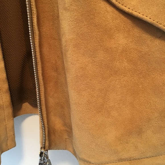 Burberry Zippered Suede Jacket / Blazer - Picture 4 of 8