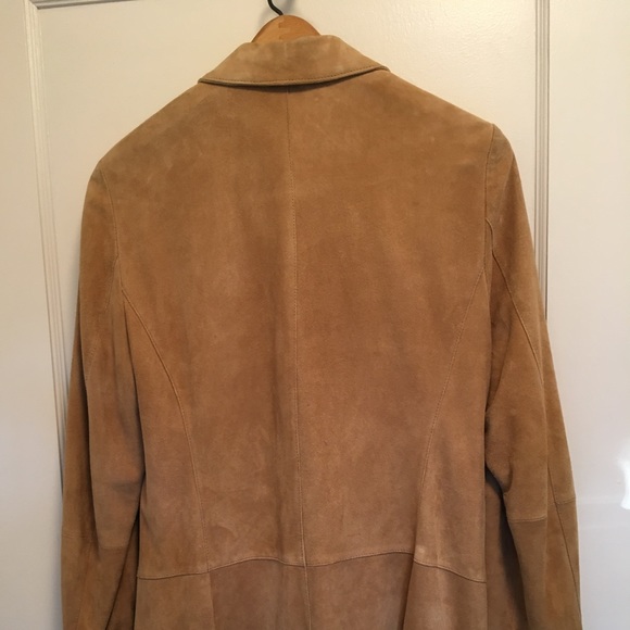 Burberry Zippered Suede Jacket / Blazer - Picture 2 of 8