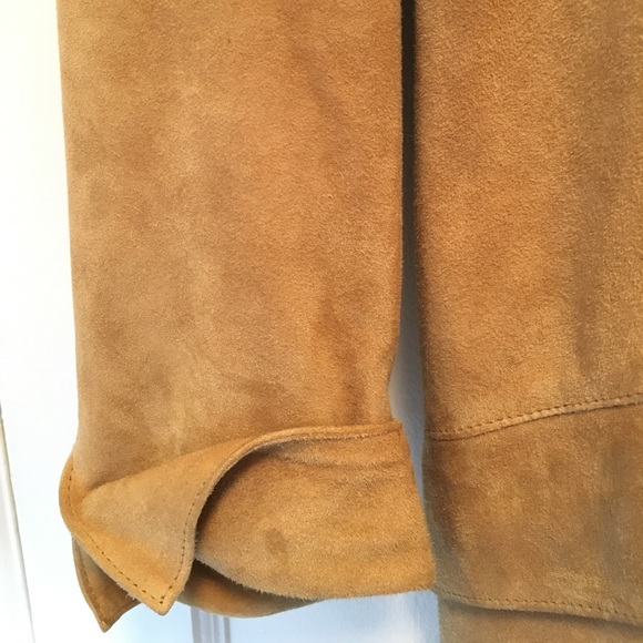 Burberry Zippered Suede Jacket / Blazer - Picture 7 of 8