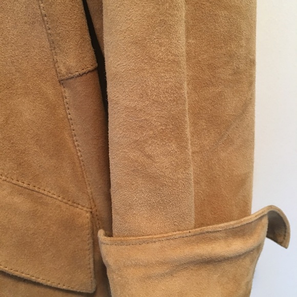 Burberry Zippered Suede Jacket / Blazer - Picture 8 of 8