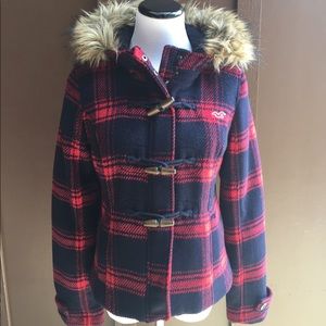 Hollister Wool Peacoat