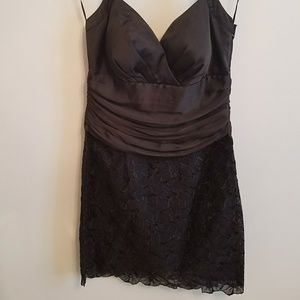 Black cocktail dress