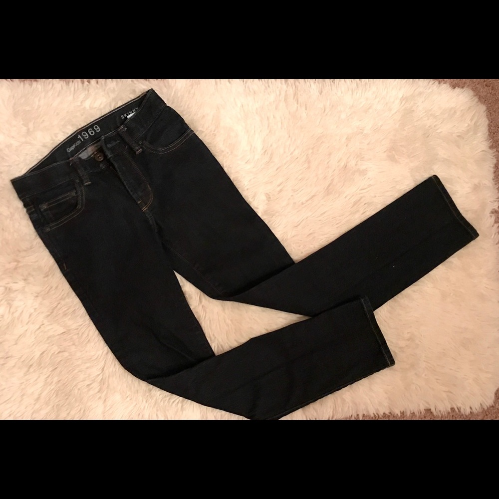 👖🌀👖Skinny Slim Dark Blue Jeans 👖🌀👖