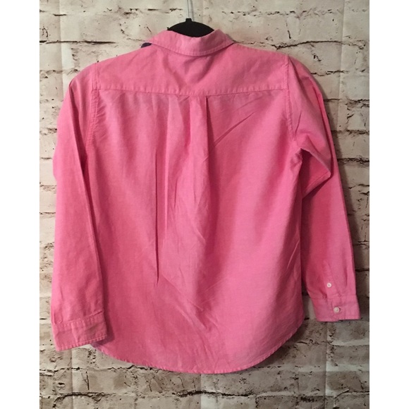 Janie and Jack Button Down Oxford - Picture 3 of 3