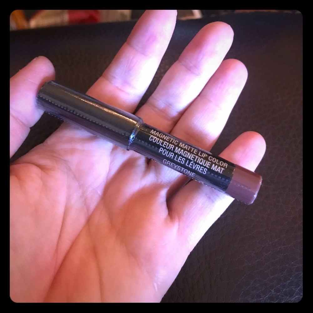 Nudestix magnetic matte lip color in Greystone