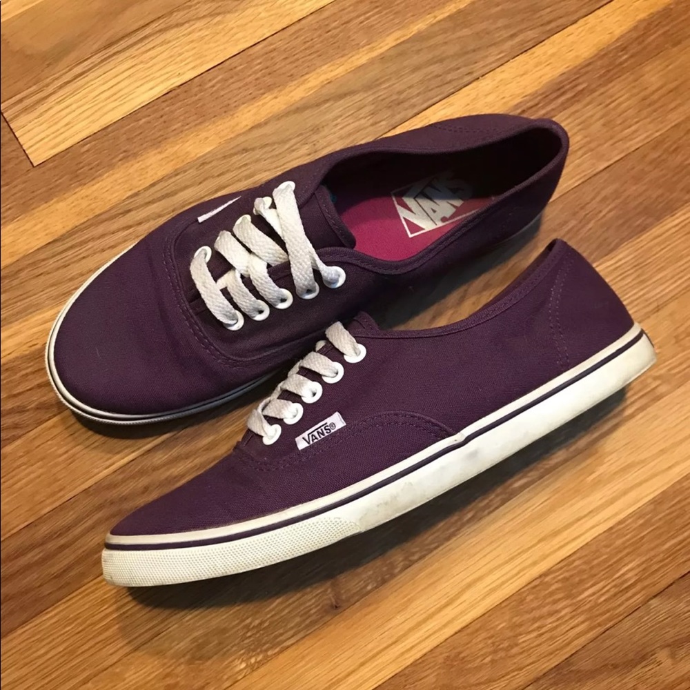 Lightly Worn Purple Vans