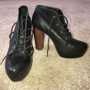 Steve Madden Craizie Platform Lace-Up Ankle Bootie