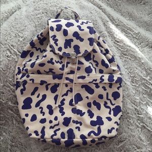 BAGGU Drawstring Canvas Backpack