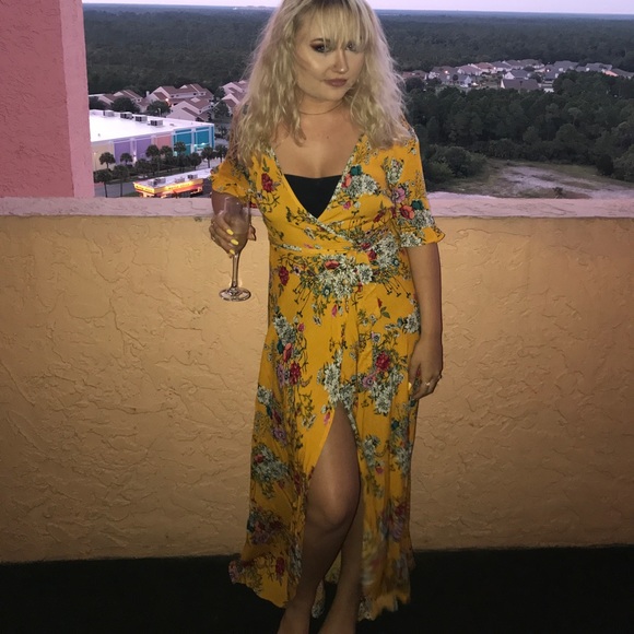 Tie around maxi dress - Picture 1 of 3