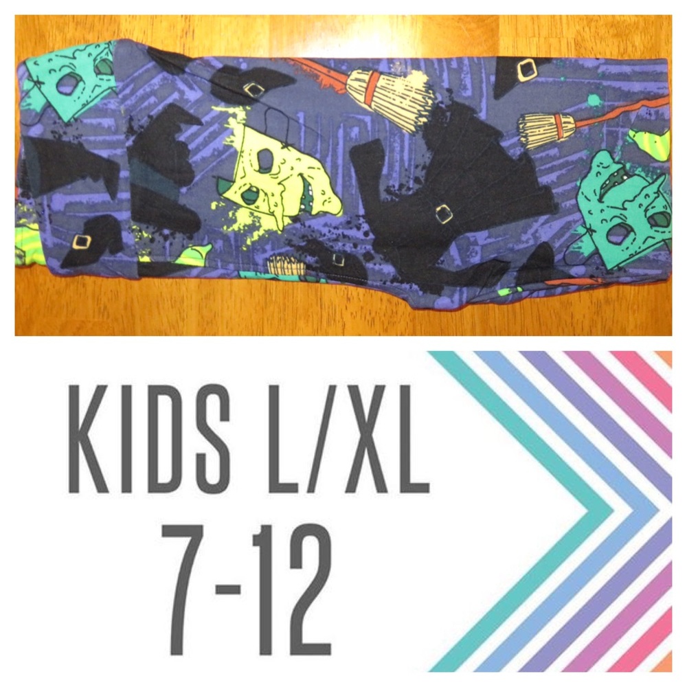 LuLaRoe Kids L/XL Halloween Legging