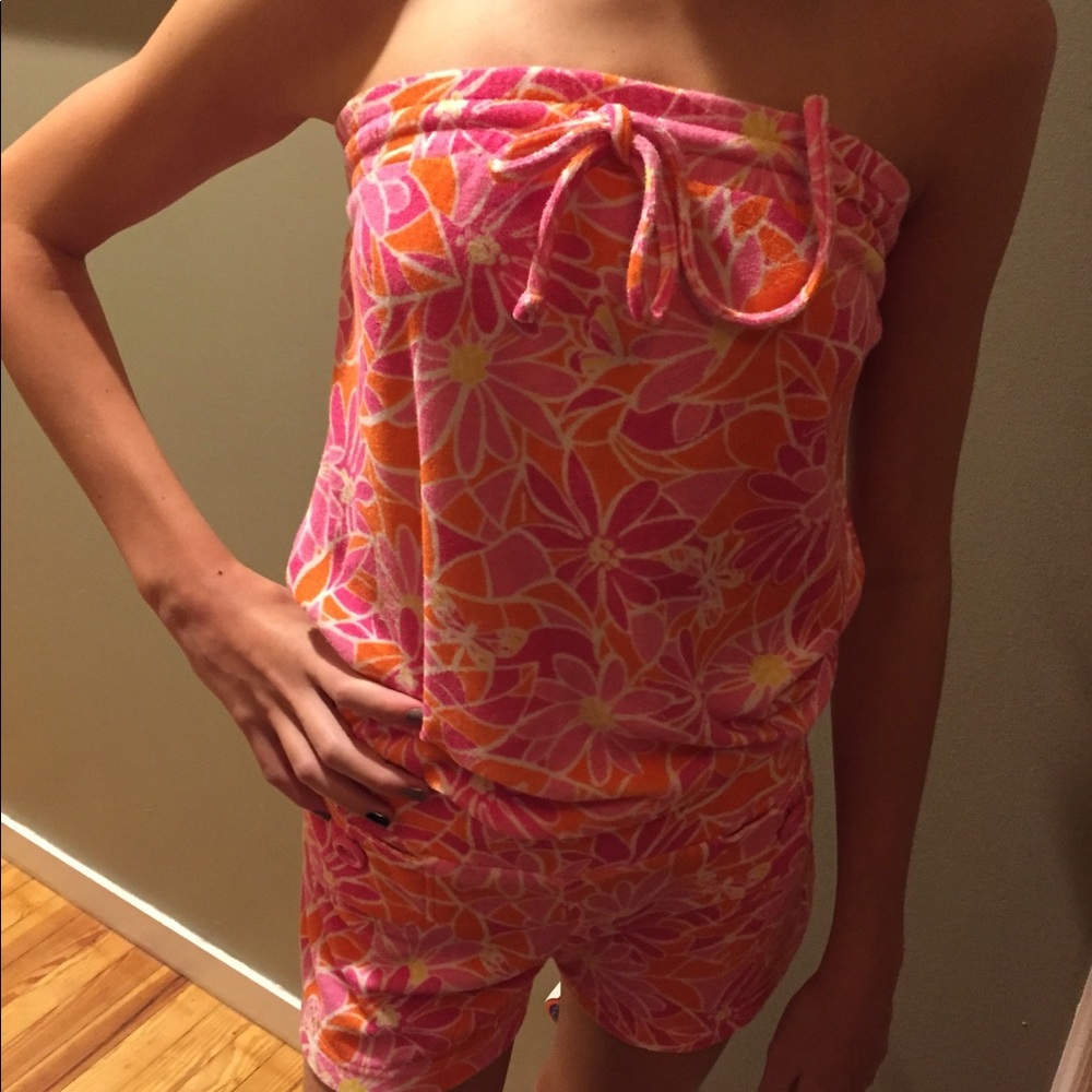 Lilly Pulitzer Terry romper