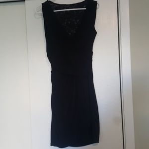 Black cocktail dress