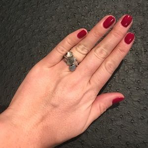 Chloe + Isabel alpenglow stackable rings