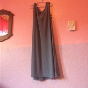 Gray dress with matching sweater