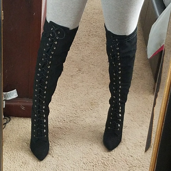 Thigh High Boots - Picture 1 of 2