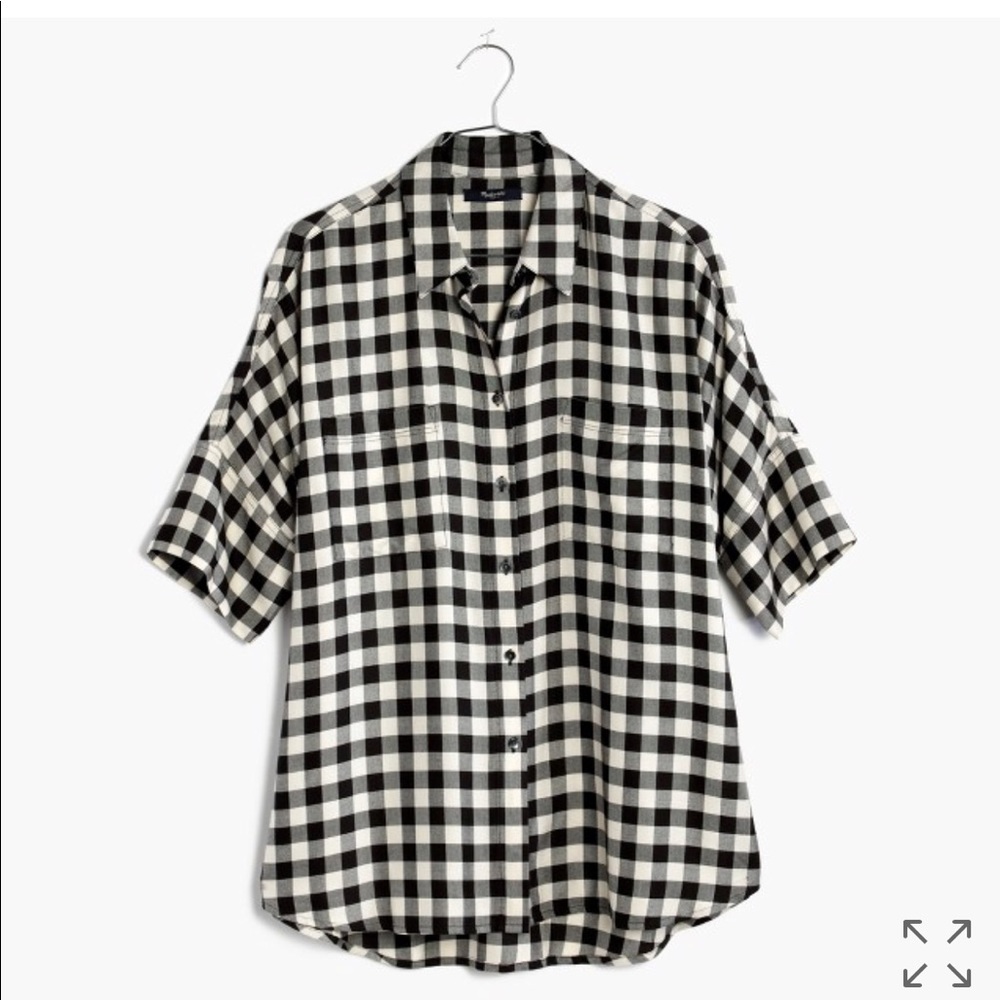Madewell Courier Shirt in Buffalo Check