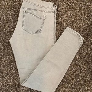 Express Grey Jean Legging