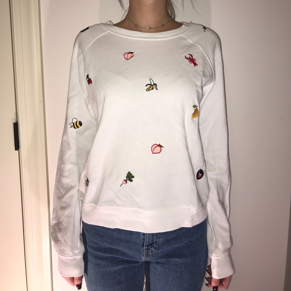 White Sweatshirt