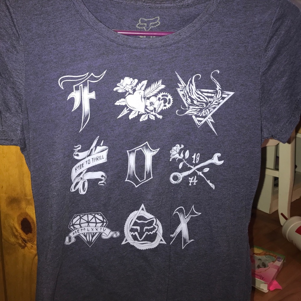 New FOX vee neck shirt