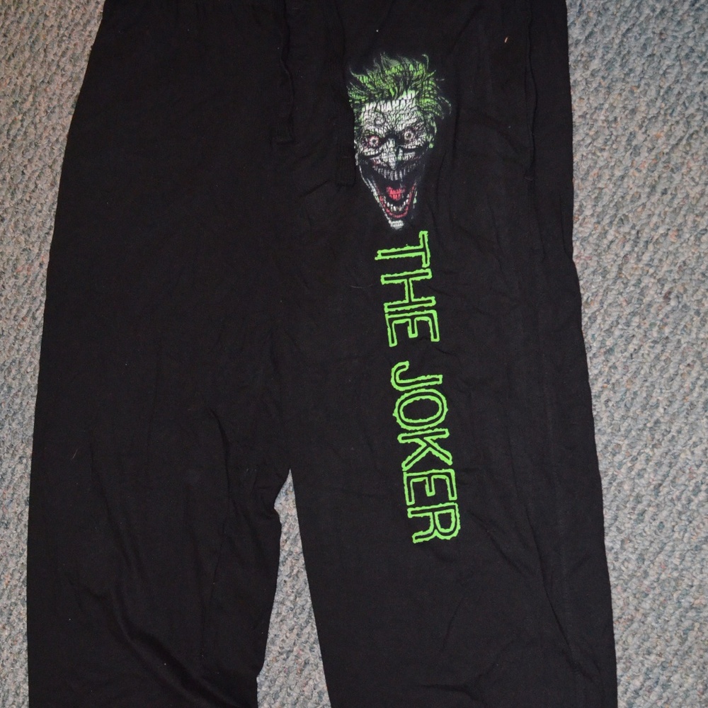XL DC Joker Sleepwear Pants never worn