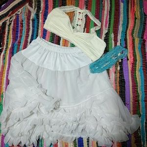 American apparel petticoat skirt