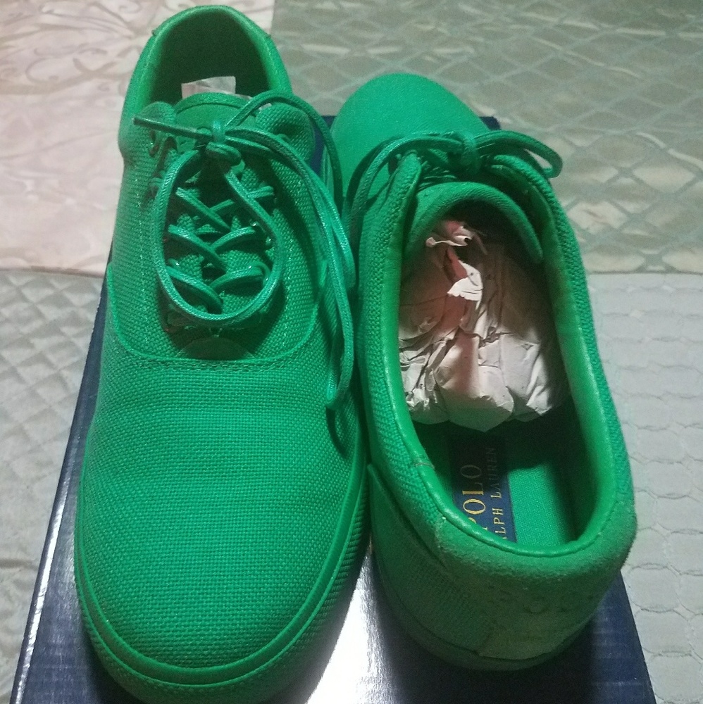 Green Polo Sneakers