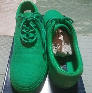 Green Polo Sneakers