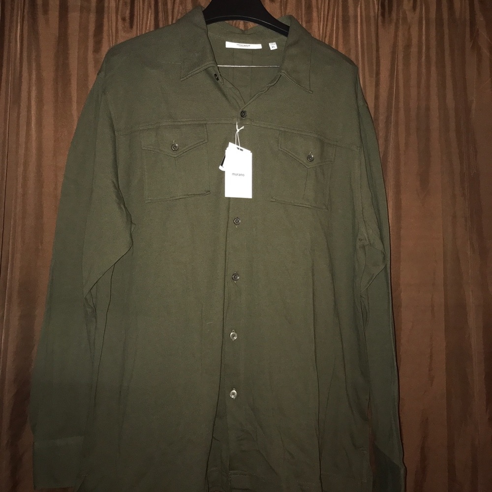 Murano long sleeve polo shirt size XL