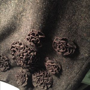 Loft Skirt with Flowers