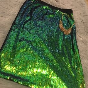 Mermaid pencil skirt