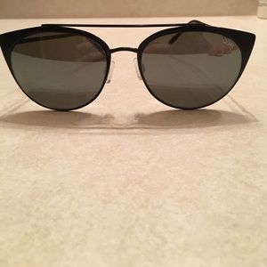Quay Australia Black Cat Eye Sunglasses