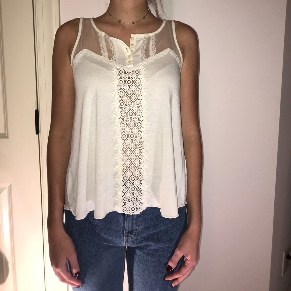 Cream Tank