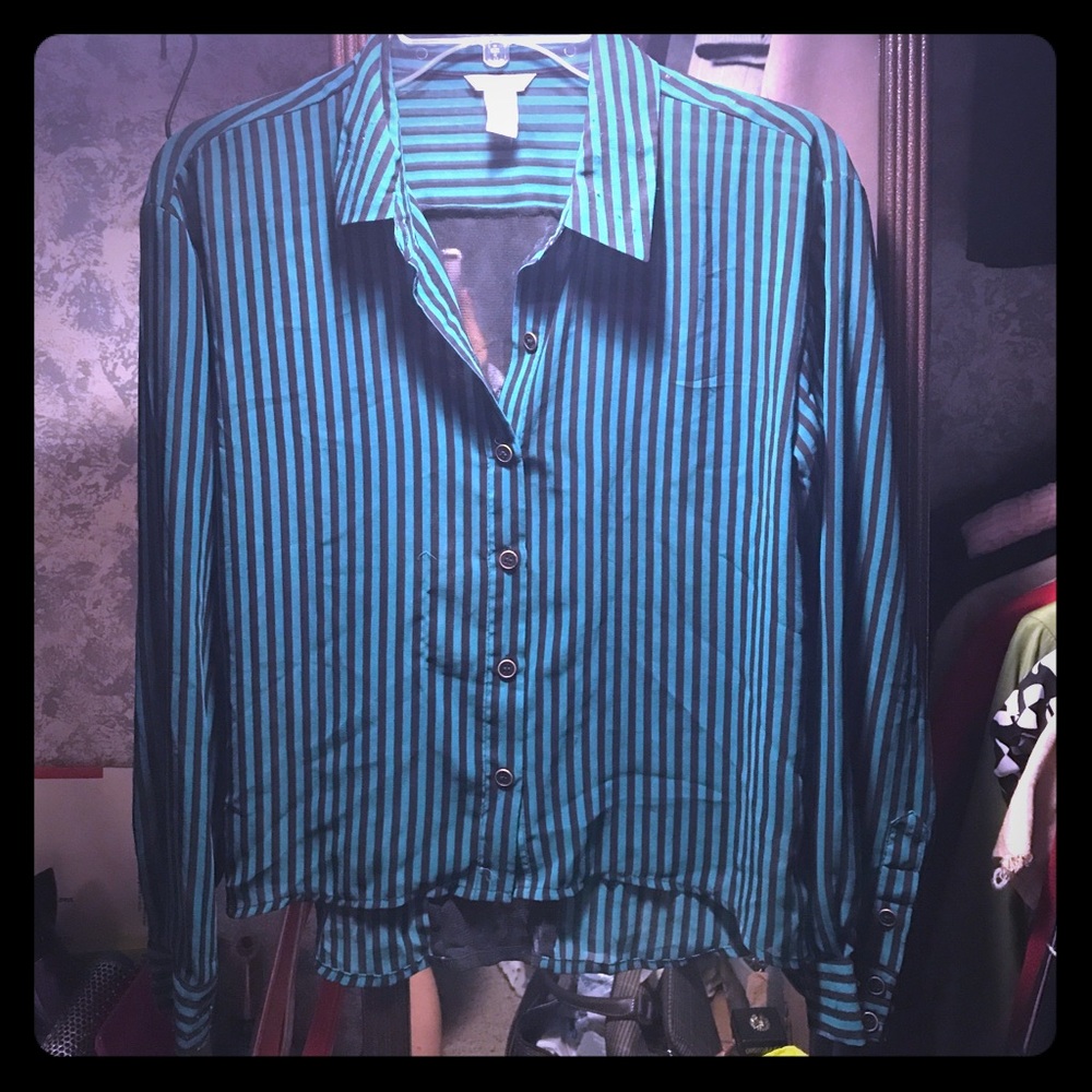 Button up blouse - JR size small