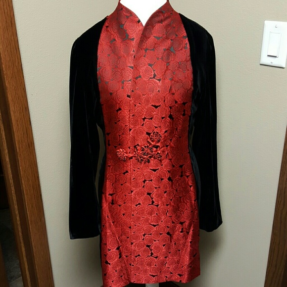 Jackets & Blazers - Red kimono
