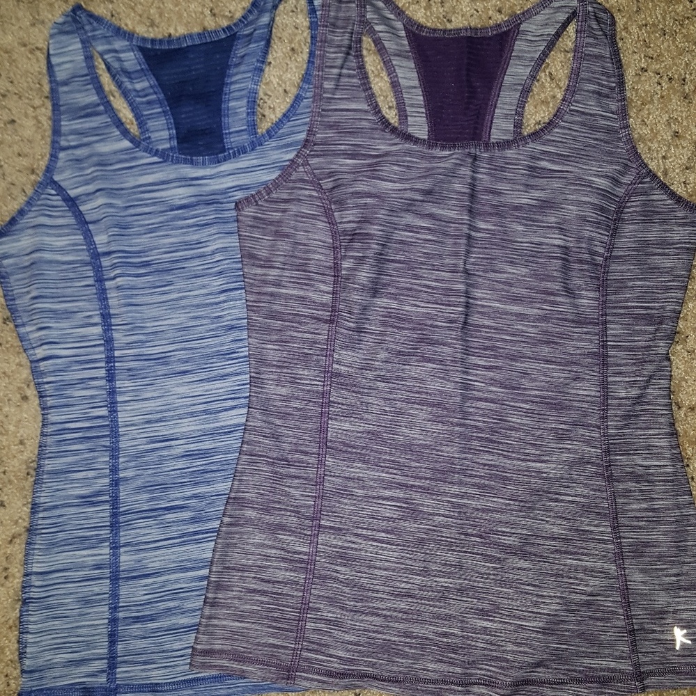 Two workout tanks